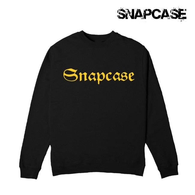 Snapcase / ���ʥåץ����� - Classic Gold Logo ���롼�ͥå����ȥ졼�ʡ� (�֥�å�)