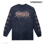 Spiritbox / スピリットボックス - Death Metal Logo ロングスリーブ・長袖シャツ(ミネラルウォッシュ)