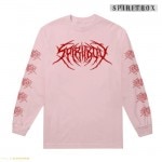 Spiritbox / スピリットボックス - Death Metal Logo ロングスリーブ・長袖シャツ(ライトピンク)