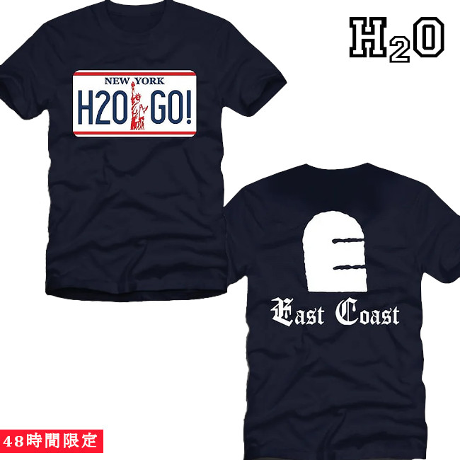USA製　H2O エイチツーオー　Ｔシャツ 半袖Ｔシャツ　Ｌ　ブラック　バンＴ H2O/エイチ・ツー・オー - Nothing To Prove Tシャツ（ブラック
