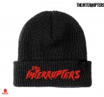 The Interrupters / ジ・インタラプターズ - Logo Red ビーニー・ニット帽子(ブラック)