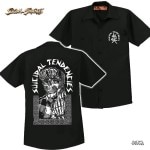 【期間限定】Suicidal Tendencies /スイサイダル・テンデンシーズ - One Finger Dickies ワークシャツ(ブラック)