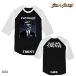 【期間限定】Suicidal Tendencies /スイサイダル・テンデンシーズ - Institutionalized ラグランシャツ(ホワイトxブラック)