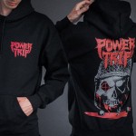 Power Trip /パワートリップ - SHOT プルオーバーパーカー(ブラック)