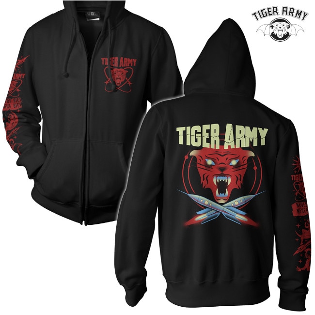 Tiger Army / タイガー・アーミー - Rocket Tiger ジップアップ