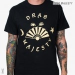 Drab Majesty / ドラブ・マジェスティ - Fan Eyes Tシャツ(ブラック)