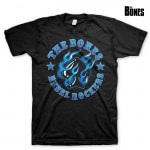The Bones / ボーンズ - Rebel Rockers Blue Tシャツ (ブラック)
