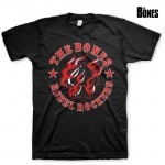 The Bones / ボーンズ - Rebel Rockers Red Tシャツ (ブラック)