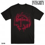 INTEGRITY /インテグリティ - SHRED SKULL Tシャツ(レッド)