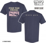 Four Year Strong / フォー・イヤー・ストロング - Brain Pain Tシャツ(ネイビー)