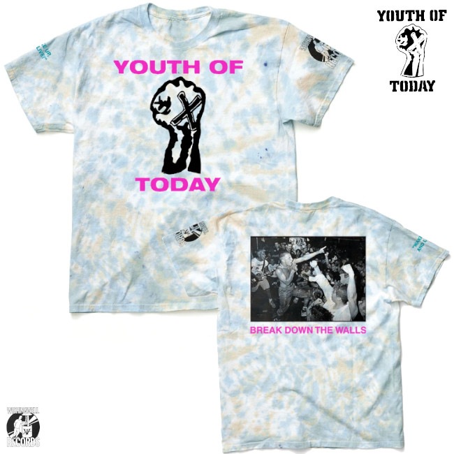 YOUTH OF TODAY タイダイ Tシャツ L nyhc 限定】Youth Of Today / ユース・オブ・トゥデイ - Break Down The
