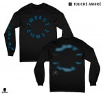 Touche Amore/トゥーシェイ・アモーレ - Stencil Logo ロングスリーブ・長袖シャツ(ブラック)