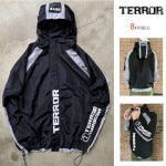 【姉妹店に在庫あり】TERROR / テラー - KOTF ジャケット・ウィンドブレーカー(ブラックxグレー)