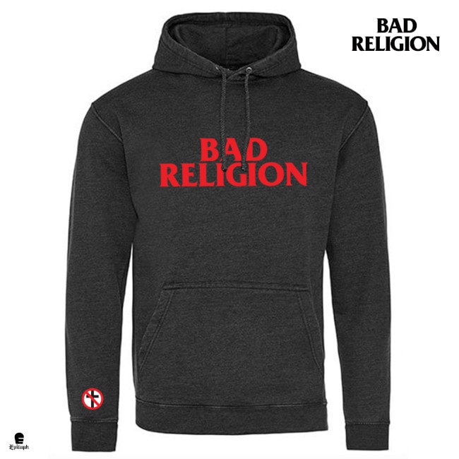 Bad Religion / バッド・レリジョン - Logo Washed プルオーバー 