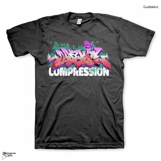 Quicksand / クイックサンド - Emit Tシャツ(ブラック) | T