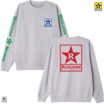 Revelation Records / レヴェレーション・レコード - Logo クルーネック・トレーナー・スウェット(グレー)