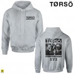 TORSO / トルソ - YOU'LL NEVER BREAK ME プルオーバーパーカー(グレー)