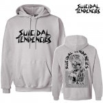【期間限定】Suicidal Tendencies /スイサイダル・テンデンシーズ - One Finger プルオーバーパーカー(グレー)