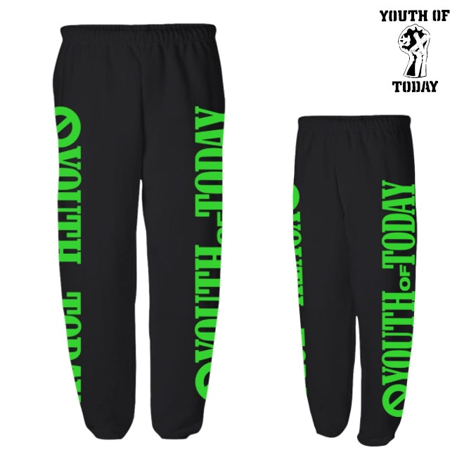 Youth Of Today / �桼�������֡��ȥ��ǥ� - Green Logo �������åȥѥ��(�֥�å�)