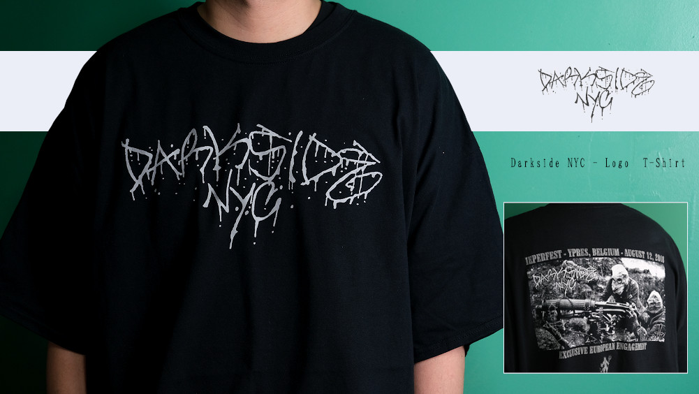 即納】Darkside NYC / ダークサイド NYC - Logo Black Tシャツ