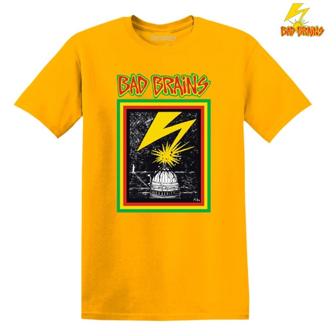 期間限定】Bad Brains /バッド・ブレインズ - CAPITAL STRIKE Tシャツ