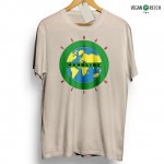 Vegan Reich / ヴィーガン・リッチ - HARDLINE Tシャツ(ナチュラル)