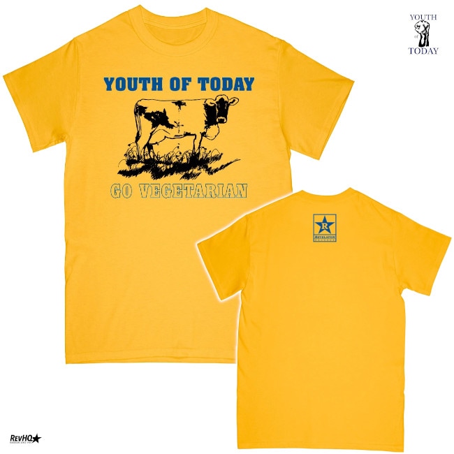 Youth Of Today / ユース・オブ・トゥデイ - GO VEGETARIAN Tシャツ