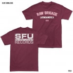 Raw Brigade / ロウ・ブリゲイド - LATINO Tシャツ(バーガンディー)
