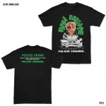 Raw Brigade / ロウ・ブリゲイド - POLICE CRIME Tシャツ(ブラック)