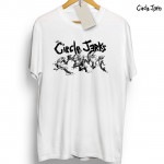 Circle Jerks / サークル・ジャークス - SLAMDANCE Tシャツ(ホワイト)