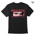 Six Ft Ditch / シックス・フィット・ディッチ - VOICES Tシャツ(ブラック)