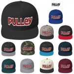 Pulley / プーリー - Red Logo スナップバック・キャップ (12色)