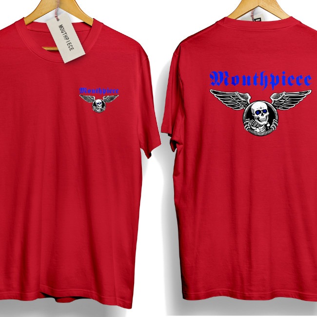 Mouthpiece / マウスピース - BONES Tシャツ(レッド) | Tシャツ 