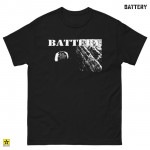 Battery / バッテリー - Only The Strongest Tシャツ(ブラック)
