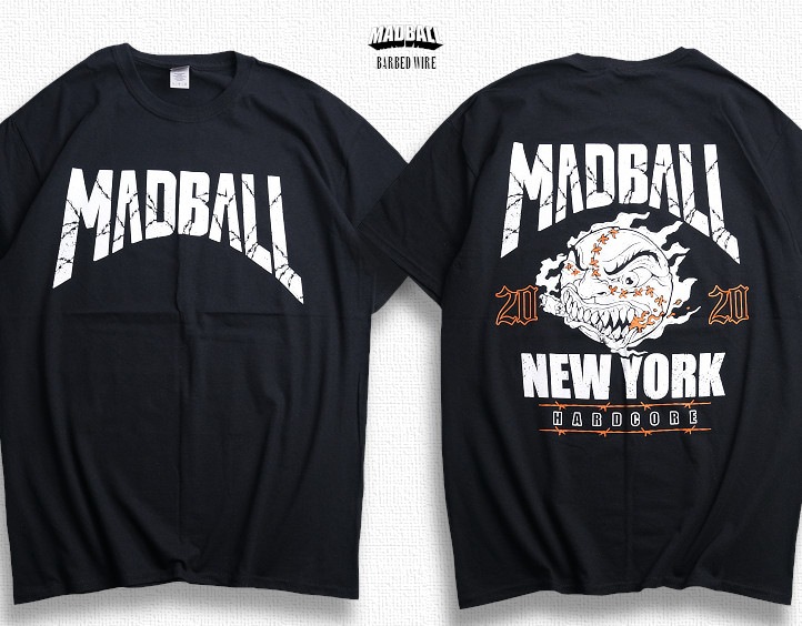 即納】Madball / マッドボール - BARBED WIRE Tシャツ (ブラック) | T 