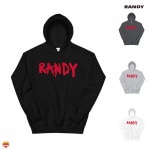 Randy / ランディー - Oldschool Logo プルオーバーパーカー (5カラー)