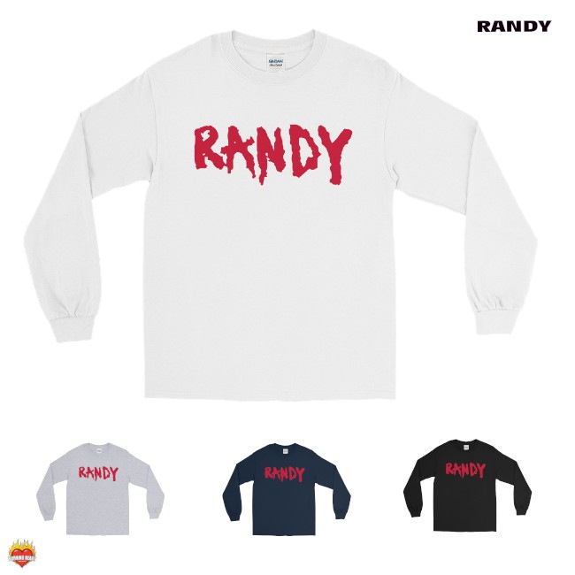 Randy / ランディー - Oldschool Logo ロングスリーブ・長袖