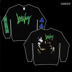 【期間限定】LEEWAY / リーウェイ - Desperate Measures Logo クルーネック・トレーナー(ブラック)