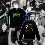 【期間限定】LEEWAY / リーウェイ - Desperate Measures Logo ロングスリーブ・長袖シャツ(ブラック)