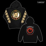 【期間限定】LEEWAY / リーウェイ - Adult Crash Evil Eddie プルオーバーパーカー(ブラック)
