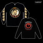 【期間限定】LEEWAY / リーウェイ - Adult Crash Evil EddieE ロングスリーブ・長袖シャツ(ブラック)