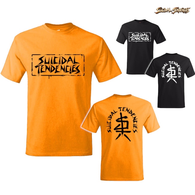 【期間限定】Suicidal Tendencies /スイサイダル・テンデンシーズ - Spray Logo Tシャツ(2カラー)