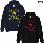 Implants / インプランツ - Gasmask プルオーバーパーカー (2色)