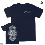 Employed to Serve / エンプロイド・トゥ・サーブ FLORAL Tシャツ(ネイビー)