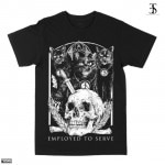 Employed to Serve / エンプロイド・トゥ・サーブ CATS Tシャツ(ブラック)