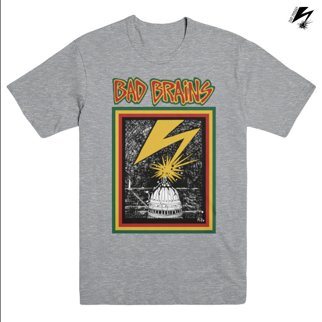 bad brains バッド・ブレインズ　Tシャツ　M Bad Brains /バッド・ブレインズ - CAPITOL Tシャツ(グレー