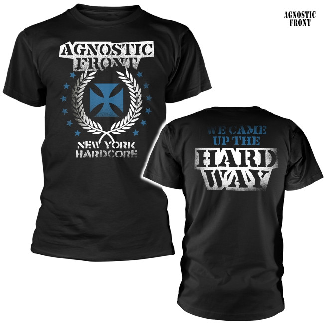Agnostic Front / アグノスティック フロント - BLUE IRON CROSS T