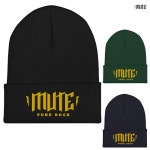 Mute / ミュート - Logo ビーニー (3色)