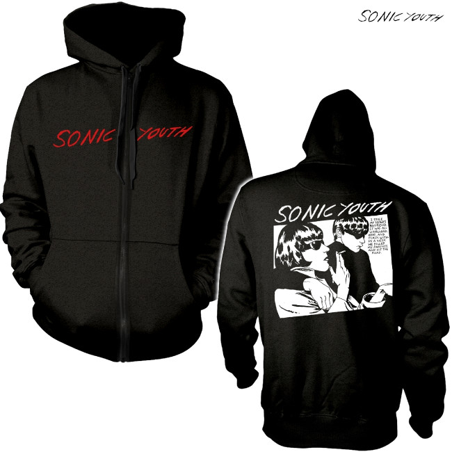 新品タグ付 HYS × SONIC YOUTHコラボGOO COVER パーカー HYSTERIC GLAMOUR（ヒステリックグラマー）の「SONIC YOUTH/GOO
