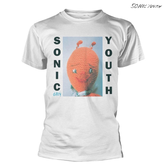 Sonic Youth / ソニック・ユース - DIRTY Tシャツ(ホワイト)